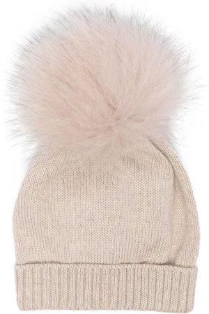 COLORICHIARI Gorro con detalle de pompón