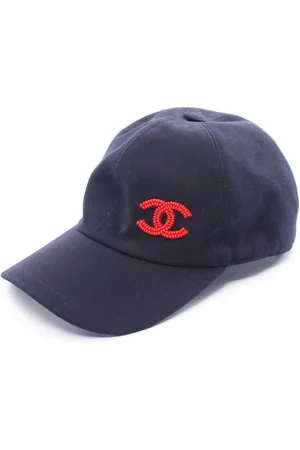 CHANEL Gorra con logo CC 1986-1988