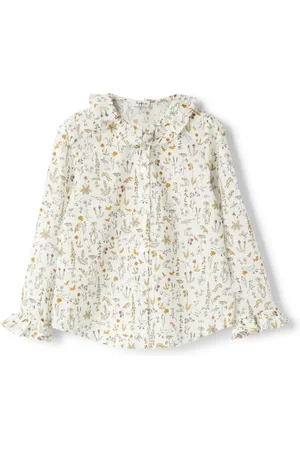 Il gufo Camisa con estampado floral