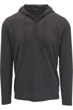 Kiton Hoodie de tejido fino