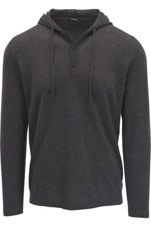 Kiton Hoodie de tejido fino