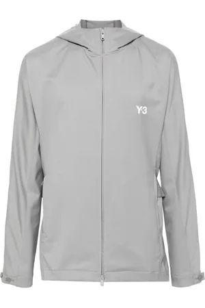 Y-3 Chamarra con logo estampado