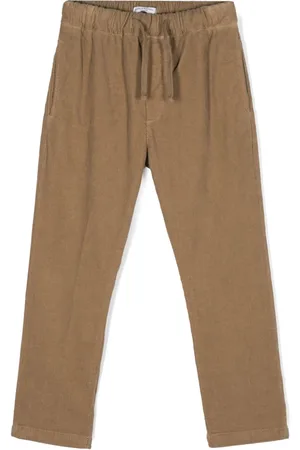 Paolo Pecora Pantalones con etiqueta del logo