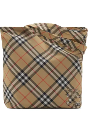 Burberry Tote con motivo de cuadros