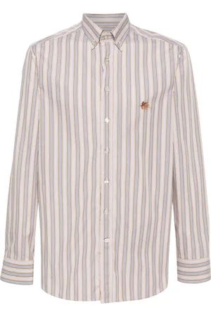 Etro Camisa con bordado Pegaso