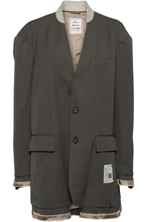 Maison Mihara Yasuhiro Chamarra de lana