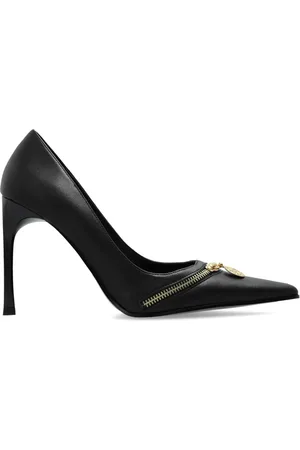 VERSACE Zapatillas con cierre y tacón de 105mm