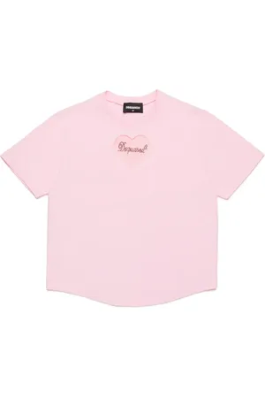 Dsquared2 Playera con aplique de corazón