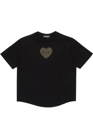 Dsquared2 Playera con detalles del logo