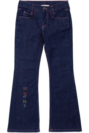 Marni Jeans con parche del logo