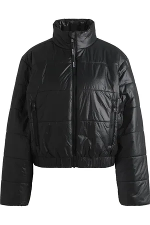 HUGO BOSS Chamarra capitonada con parche del logo