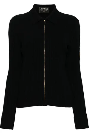 CHANEL Suéter con logo CC 1990-2000