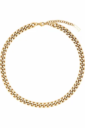 Saint Laurent Collar corto con cadena barbada