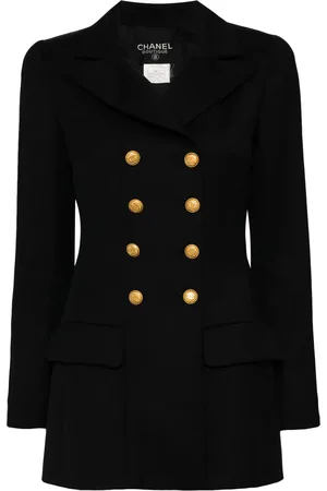 CHANEL Blazer con doble botonadura 1996cardigan
