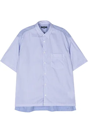 Comme des Garçons Camisa con rayas estampadas