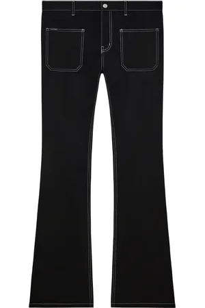 Courrèges Jeans bootcut con tiro bajo