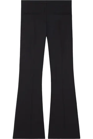 Courrèges Pantalones acampanados con tiro medio