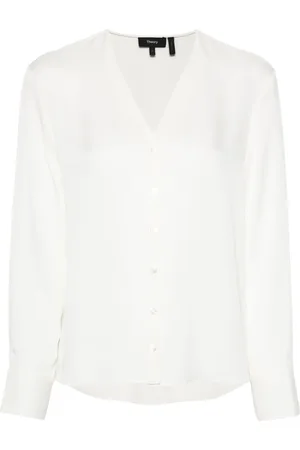 THEORY Camisa de seda