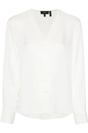 THEORY Camisa de seda