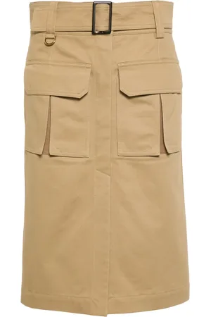 Chloé Falda midi Saharienne