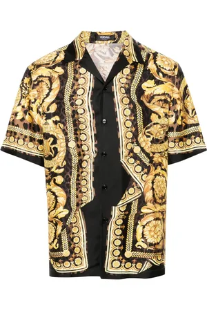 VERSACE Camisa de seda Wild Barocco