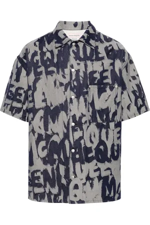 Alexander McQueen Camisa de mezclilla McQueen