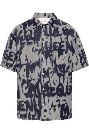 Alexander McQueen Camisa de mezclilla McQueen