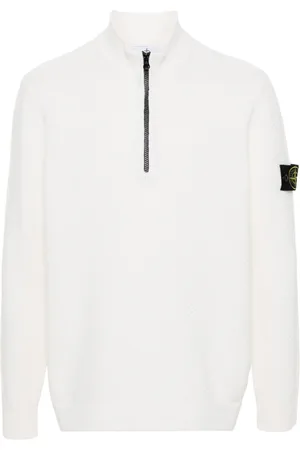 Stone Island Suéter con distintivo Compass