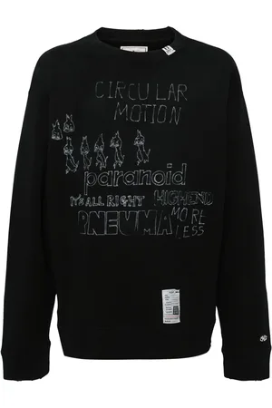 Maison Mihara Yasuhiro Sudadera estampada
