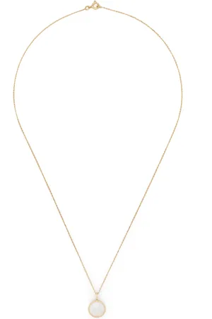 Aurélie Bidermann Collar Chivor mini en oro amarillo de 18kt con diamantes