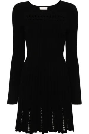 Liu Jo Vestido corto tejido de canalé
