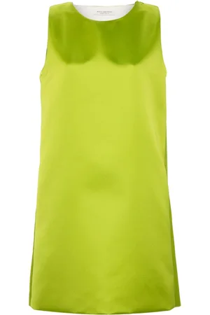Serafini Vestido corto con satén duchess