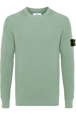 Stone Island Suéter tejido de canalé