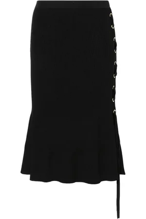 Twin-Set Falda con placa del logo
