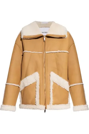 Halfboy Abrigo con ribete texturizado
