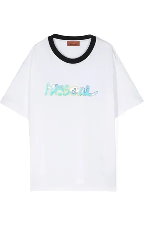 Missoni Playera con logo bordado