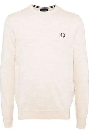 Fred Perry Suéter con cuello redondo