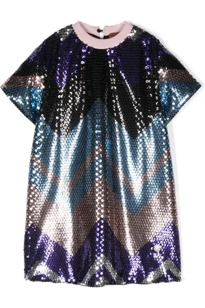Missoni Vestido corto con motivo chevron