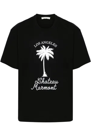 Ih Nom Uh Nit Playera con palmeras estampadas