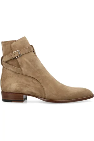 Saint Laurent Botas Wyatt Jodhpur con tacón de 30mm