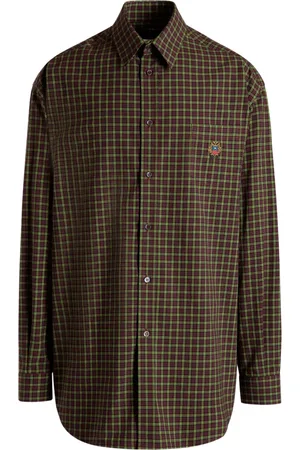 Bally Camisa con cuadros estampados