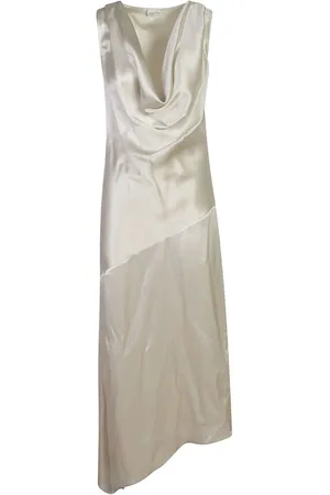 MAGDA BUTRYM Vestido con cuello desbocado