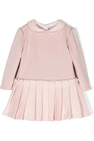 PATACHOU Vestido con logo bordado con mostacillas