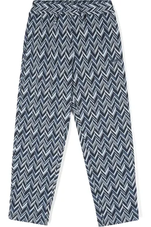 Missoni Pantalones con motivo de espiga
