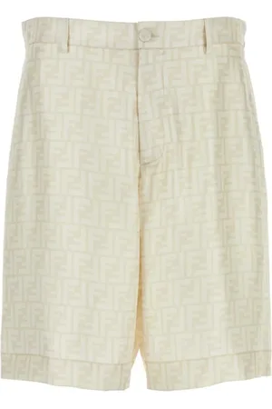 Fendi Shorts de seda FF