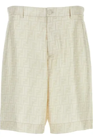 Fendi Shorts de seda FF