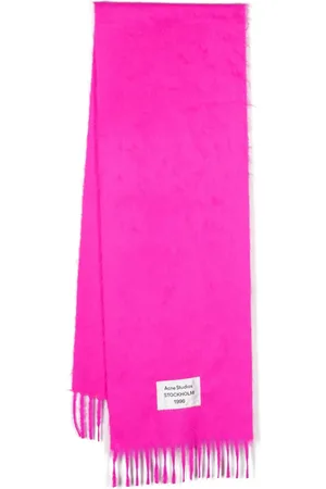 Acne Studios Mascada con flecos
