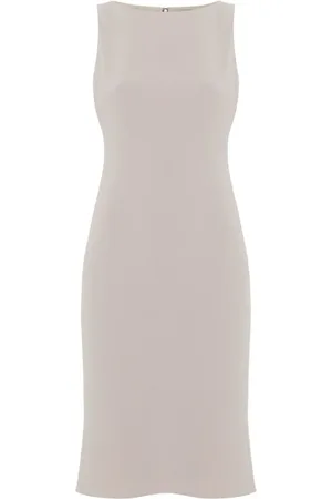 THEORY Vestido midi en crepé