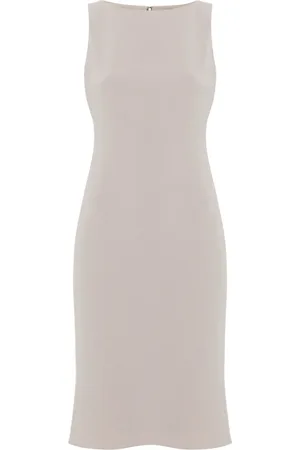 THEORY Vestido midi en crepé
