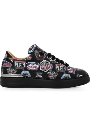 Philipp Plein Tenis con ciervo estampado